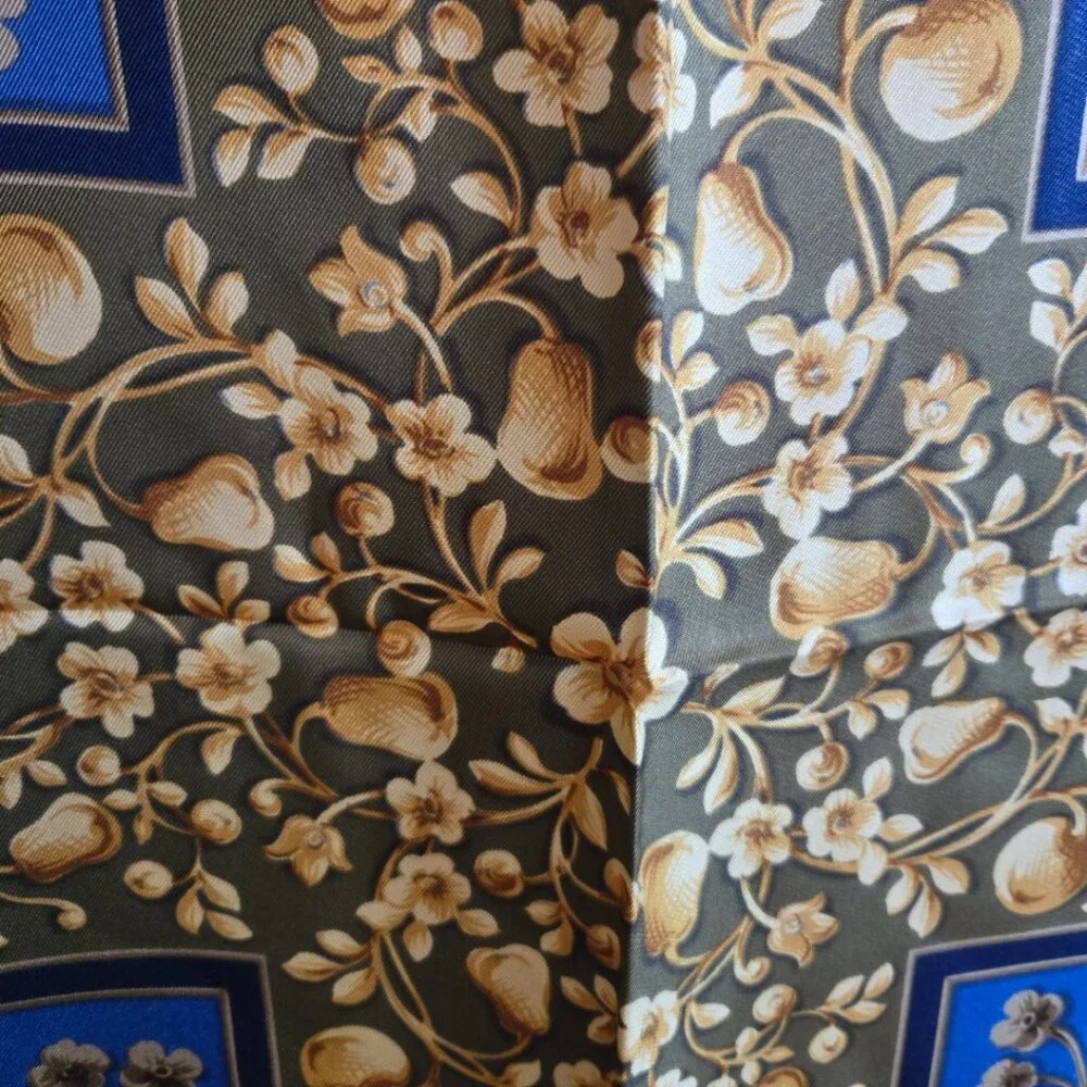 EUC Authentuc YSL Silk Scarf